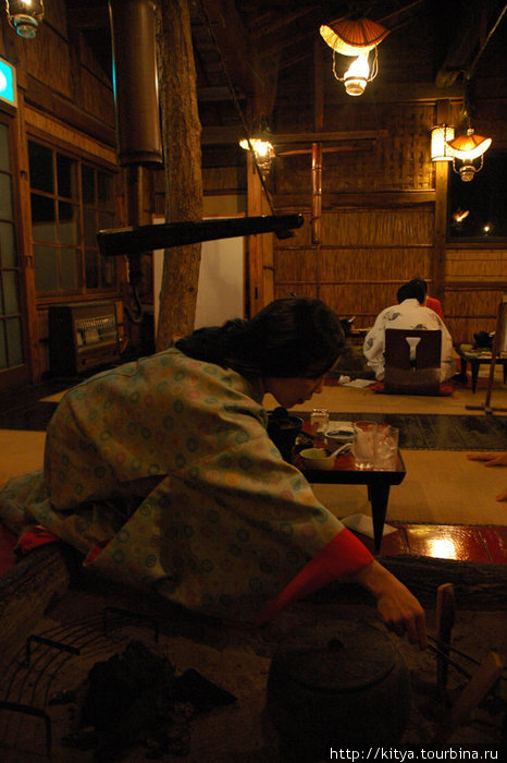 Онсэн Юнисигава - деревня Хэйке в изгнании Юнисигава, Япония