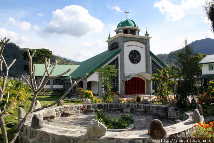 Церковь в Бонтоке Банауэ Рисовые Террасы, Филиппины