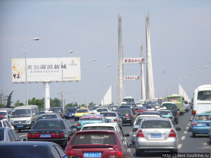 Мост через Янцзы Ушань, Китай