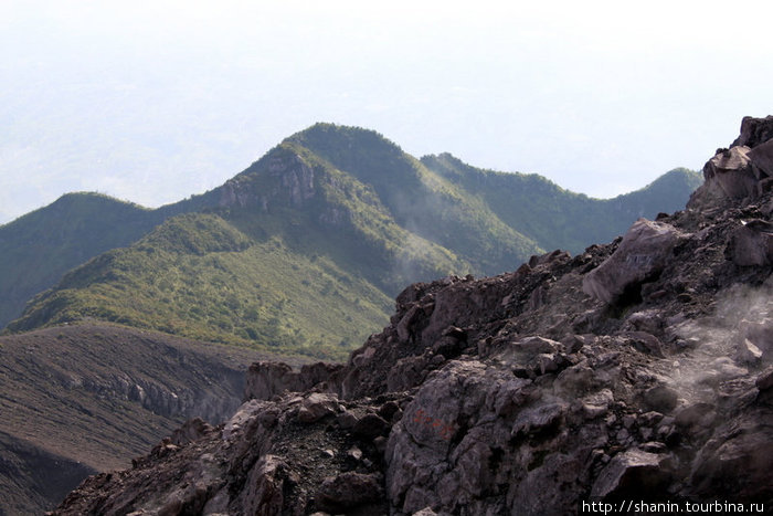 Вид с вершины Мерапи