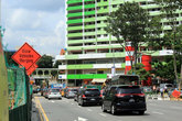 На одной из улиц Сингапура