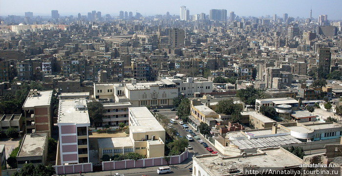 Каир с высоты. Каир, Египет