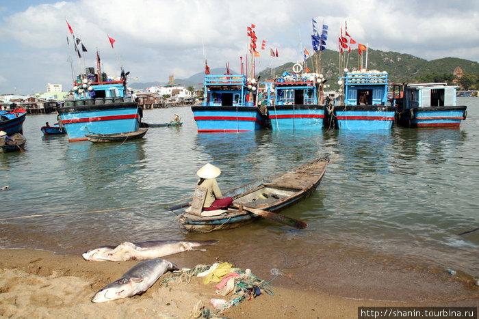 Суда и лодка Нячанг, Вьетнам