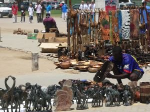 African craft market