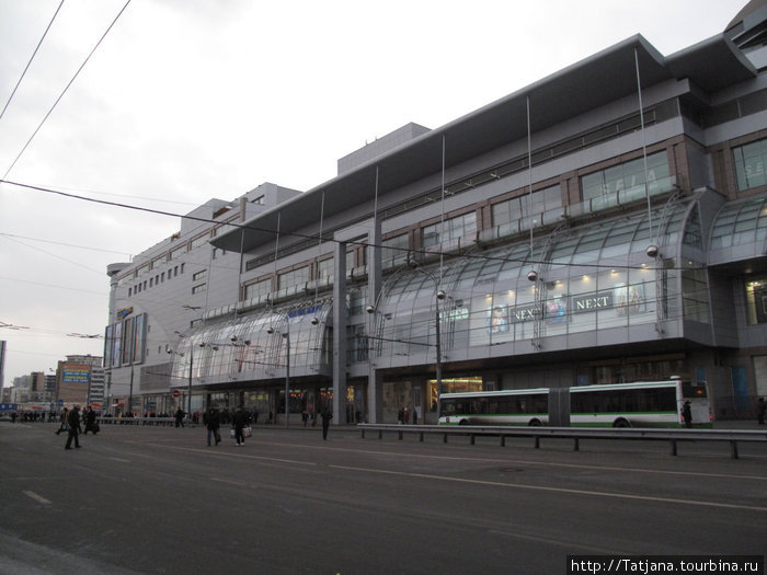 ТЦ Европейский-вид с Киевского вокзала Москва, Россия