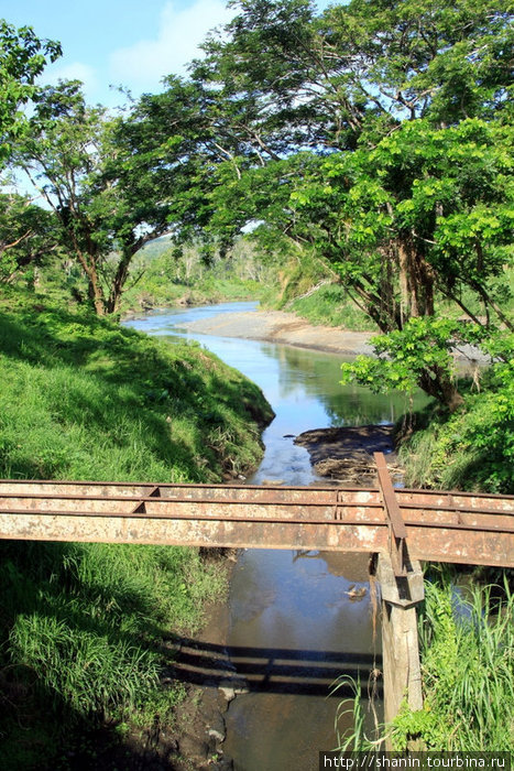 Железный мост Остров Вити-Леву, Фиджи