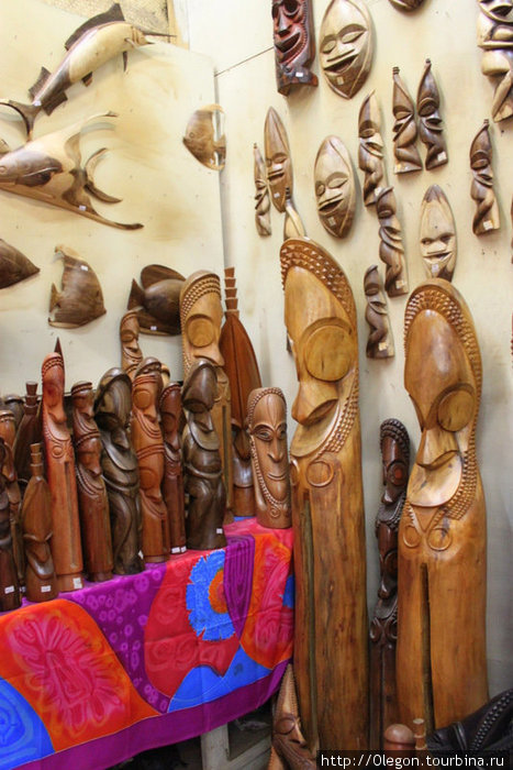 Сувениры из дерева Порт-Вила, Вануату