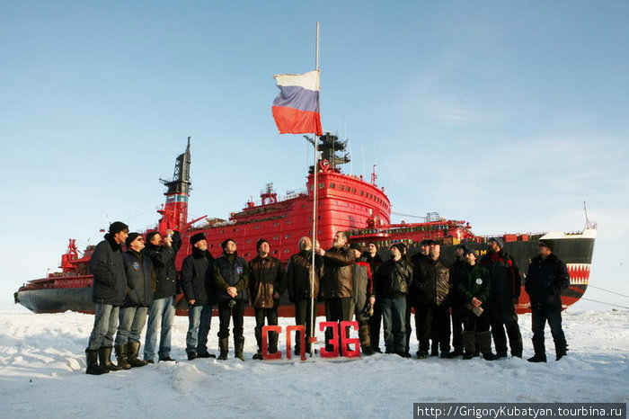 Экспедиция на Северный полюс. Открытие станции