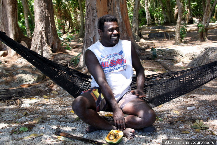 Местный житель Остров Эфате, Вануату