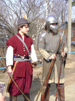 Русский поместный кавалерист и польский пехотинец