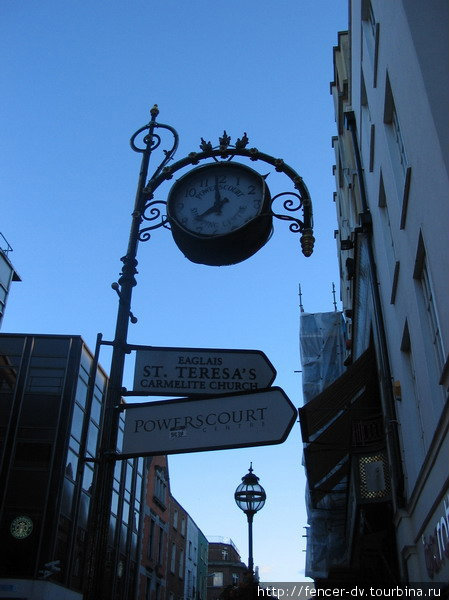 Графтон стрит - главная улица Дублина