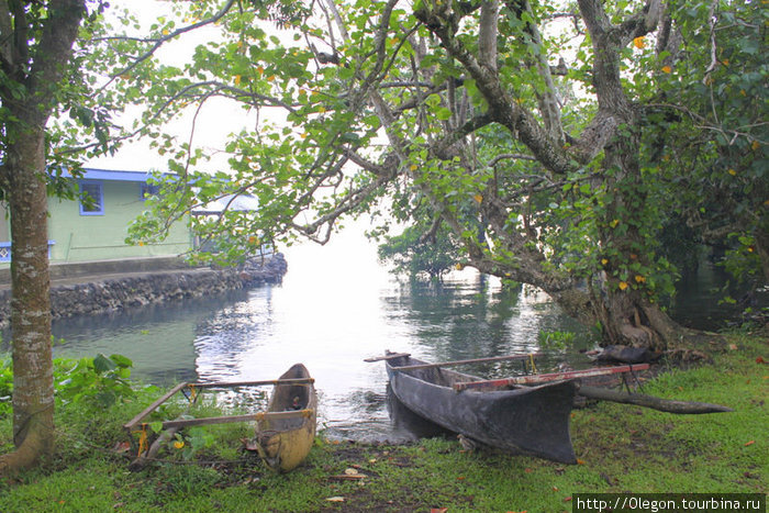 Заливы, прокатившись на лодке можно рассмотреть в полном объёме Самоа