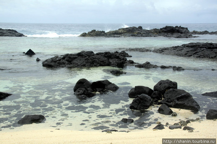 Камни на мелководье Остров Уполу, Самоа