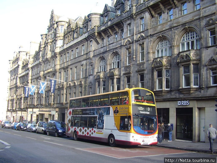 Древняя столица Шотландии Эдинбург, Великобритания