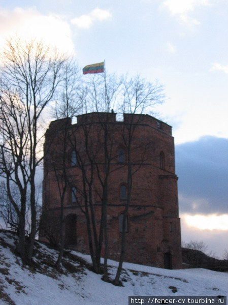 Башня Гедеминаса — главный символ Вильнюса Вильнюс, Литва