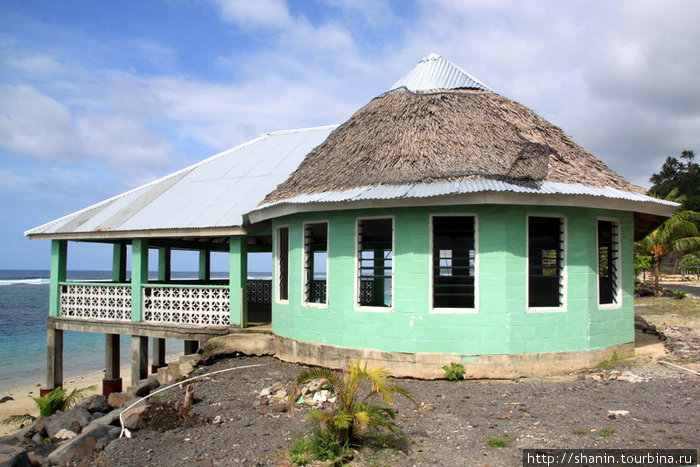 После цунами Остров Уполу, Самоа
