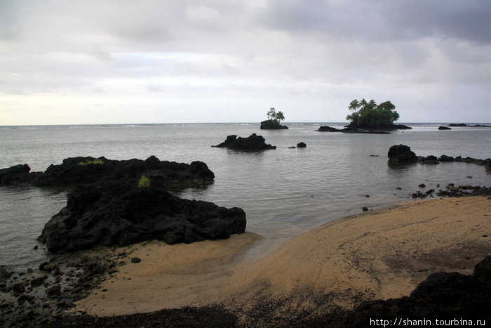Пасмурное утро Остров Уполу, Самоа