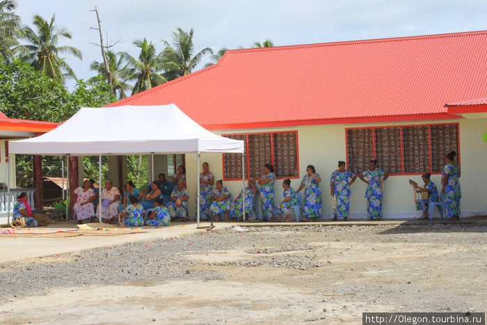 Открытие нового здания Общины Остров Уполу, Самоа