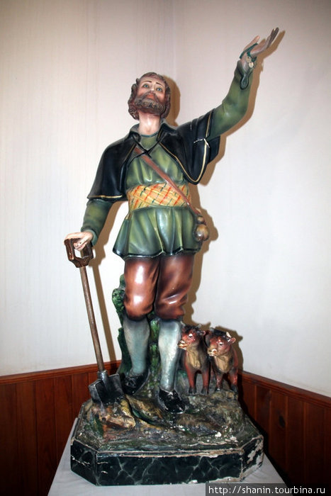 Статуя в церкви Провинция Хухуй, Аргентина