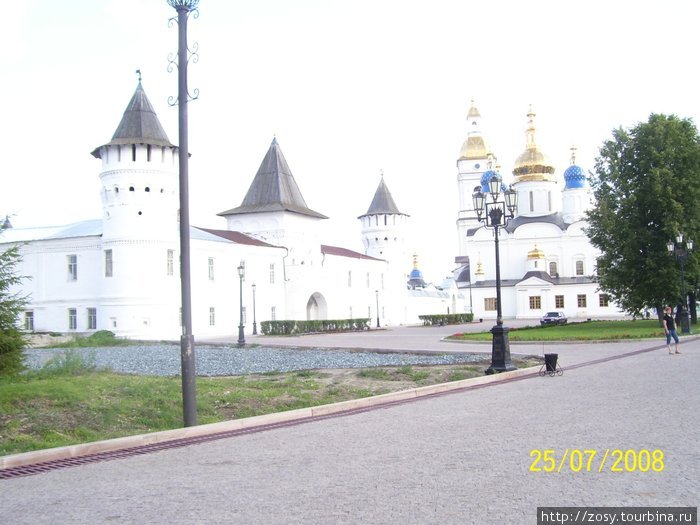 на территории кремля Тобольск, Россия