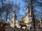 Просматривается большое красивое здание — это — Центр православного наследия.