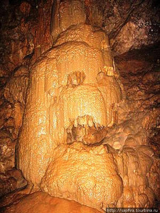 в пещере Рица Реликтовый Национальный Парк, Абхазия