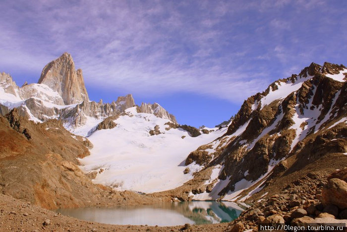 Ближе к леднику, ближе к вершине Лос-Гласьярес Национальный парк, Аргентина