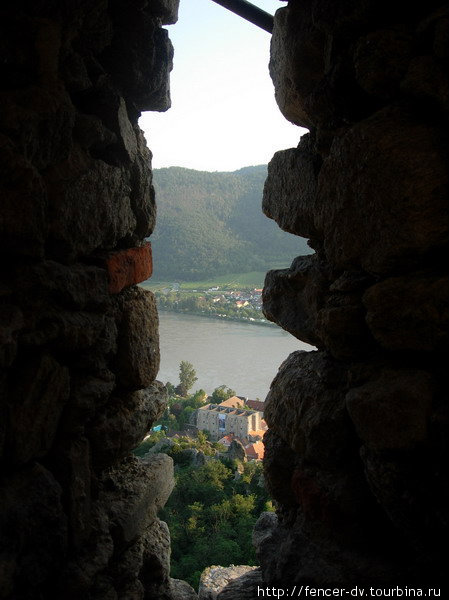 Развалины замка Кюнрингербург Дюрнштайн, Австрия
