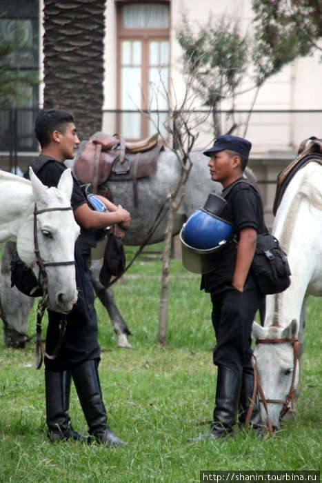 Два аргентинских кавалериста Сан-Сальвадор-де-Хухуй, Аргентина