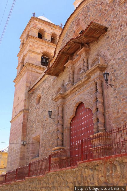 Храм Святого Франциско используется как музей Потоси, Боливия