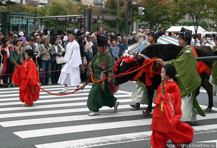 Дзидай мацури, или косплей всея Японии Киото, Япония