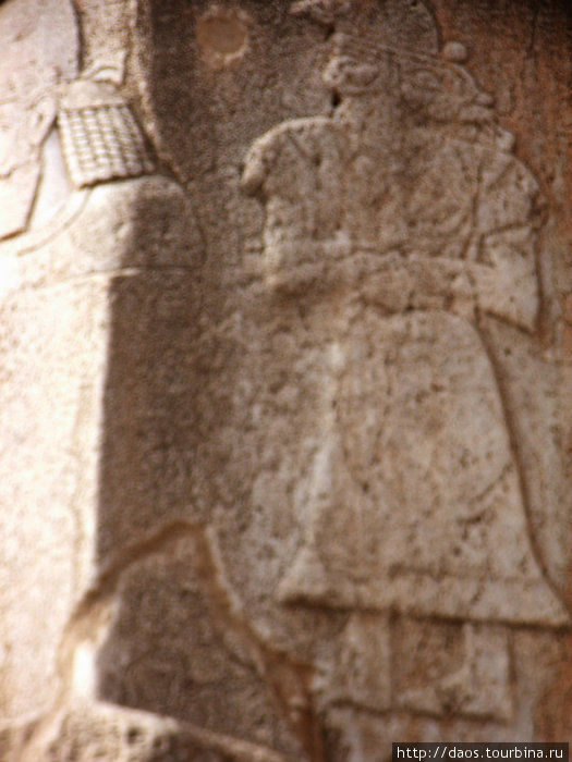 Эламский воин. Самый древний барельеф Накше-Рустам, Иран