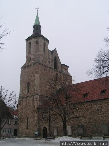 Внешний вид церкви Брауншвейг, Германия