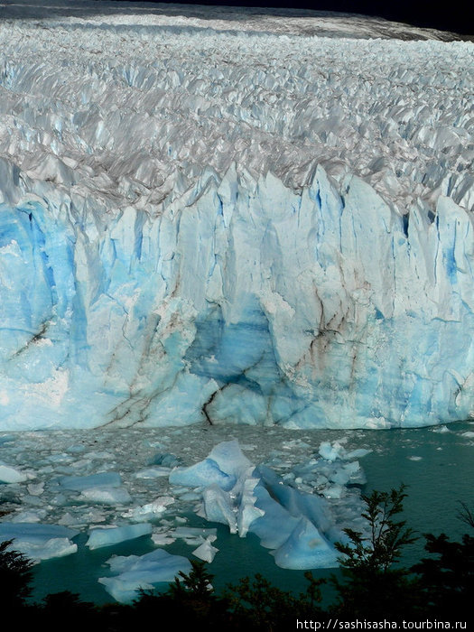 Я никогда не верила, что лед может быть синего цвета — теперь я знаю! Лос-Гласьярес Национальный парк, Аргентина