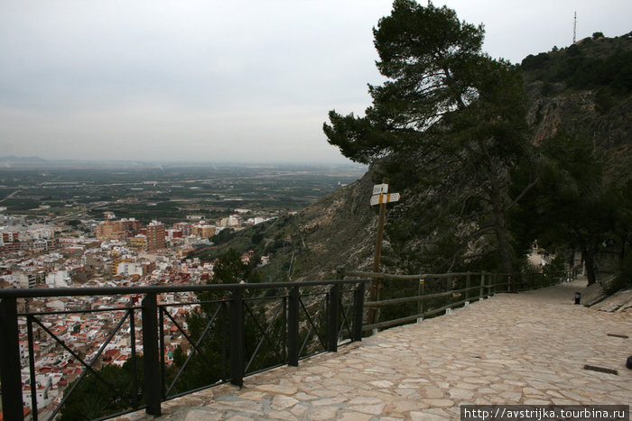 Взгляд на Кульеру с высоты Куйера, Испания