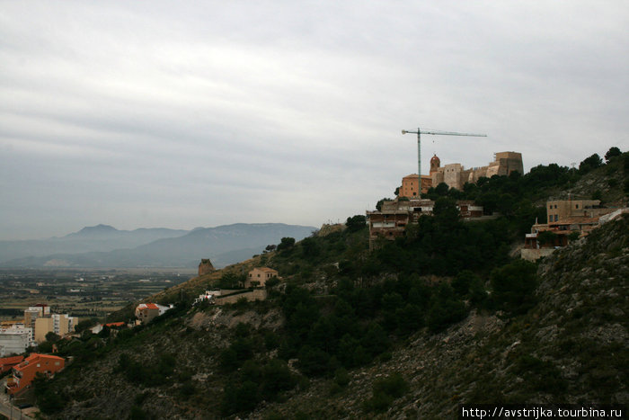 Взгляд на Кульеру с высоты Куйера, Испания