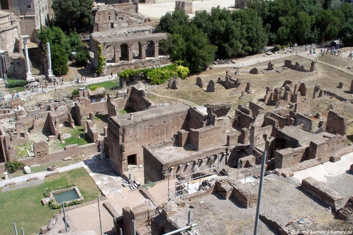 Вечные развалины Рима Рим, Италия