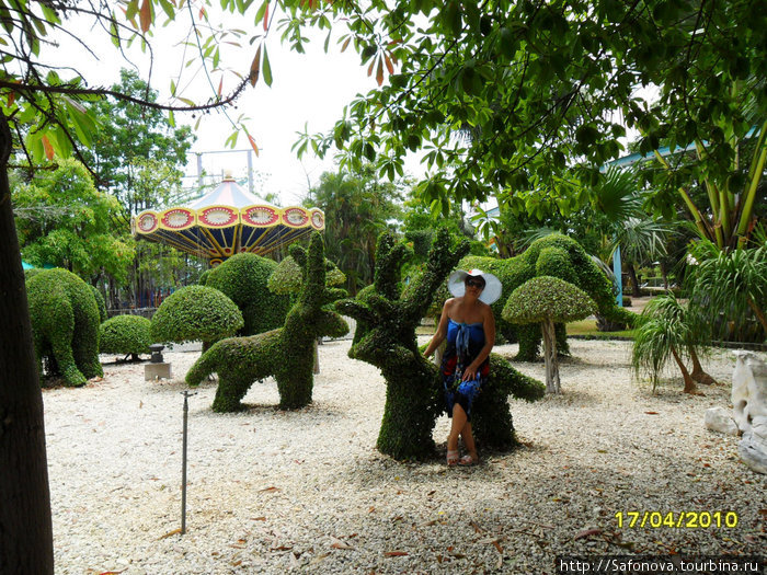 территория отеля Паттайя парк Таиланд