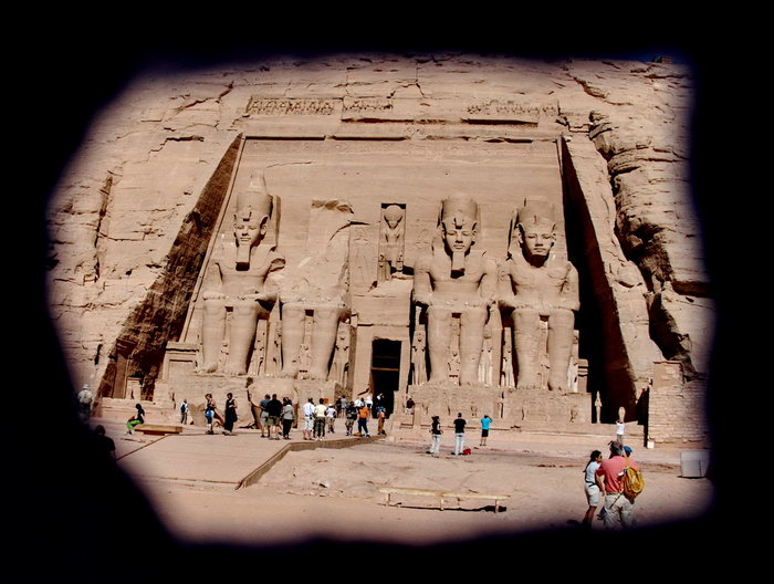 Напоследок еще раз храм Разеса II другим взглядом. Абу-Симбел, Египет