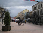 Пешеходная улица Трехсвятская