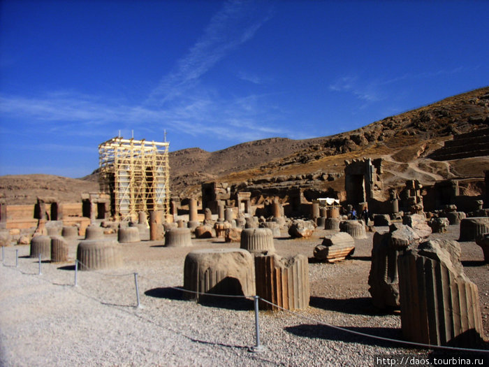 Персеполь (4): Дворец Ксеркса и 100 колонн Провинция Фарс, Иран