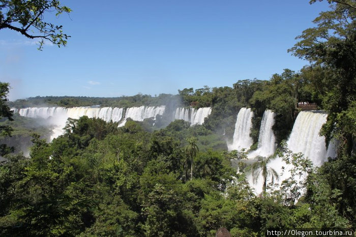Множество водопадов Пуэрто-Игуасу, Аргентина
