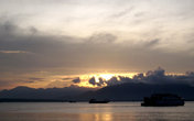 Рассвет над Бали.