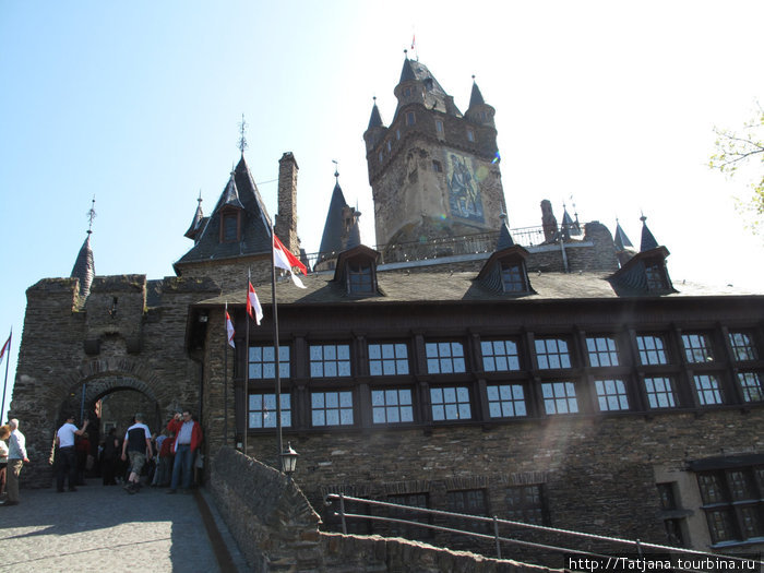 Чудный Кохем  и  тайны старого замка... Кохем, Германия