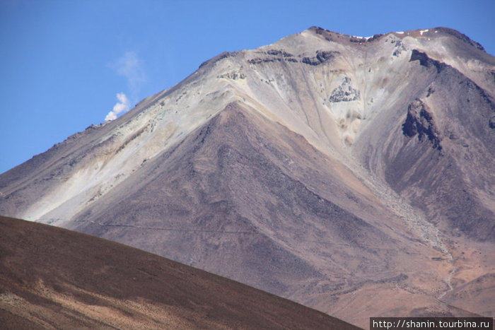 Вулканы, горы и горячие иточники Уюни, Боливия