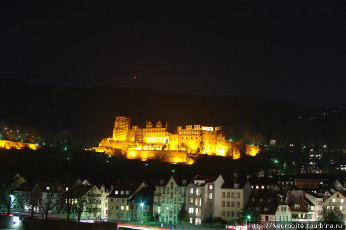 Ночной замок Гейдельберг, Германия