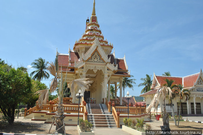 крематорий на территории храмового комплекса Остров Пхукет, Таиланд