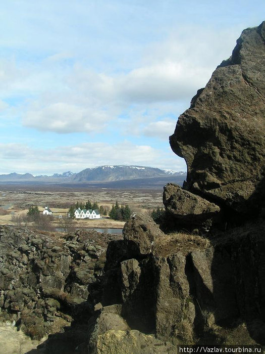 Скалы Тингвеллир Национальный парк, Исландия