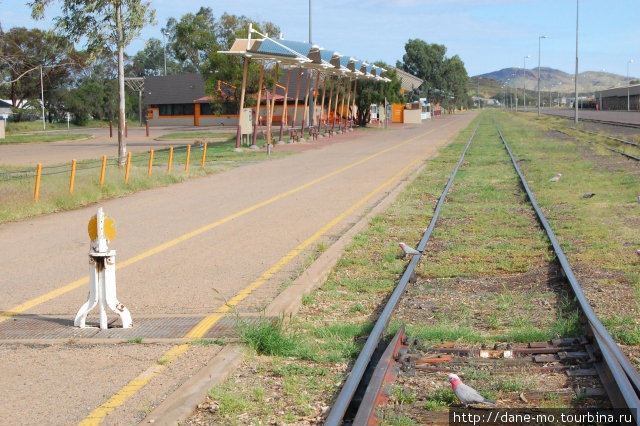 Железная дорога Элис-Спрингс, Австралия