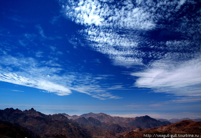 Гора Санта Катарина — самая высокая вершина Синая гора Синай (2285м), Египет